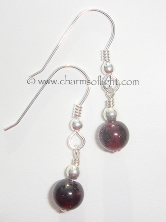 Garnet Earrings